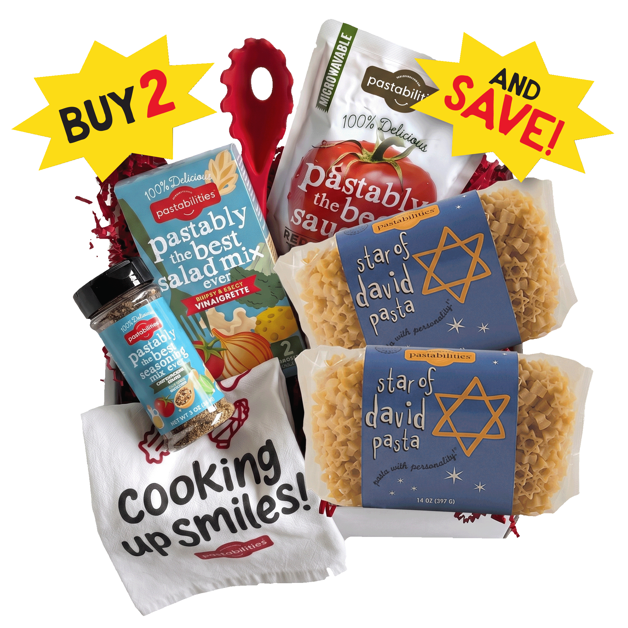 Star of David Deluxe Box - World of Pastabilities