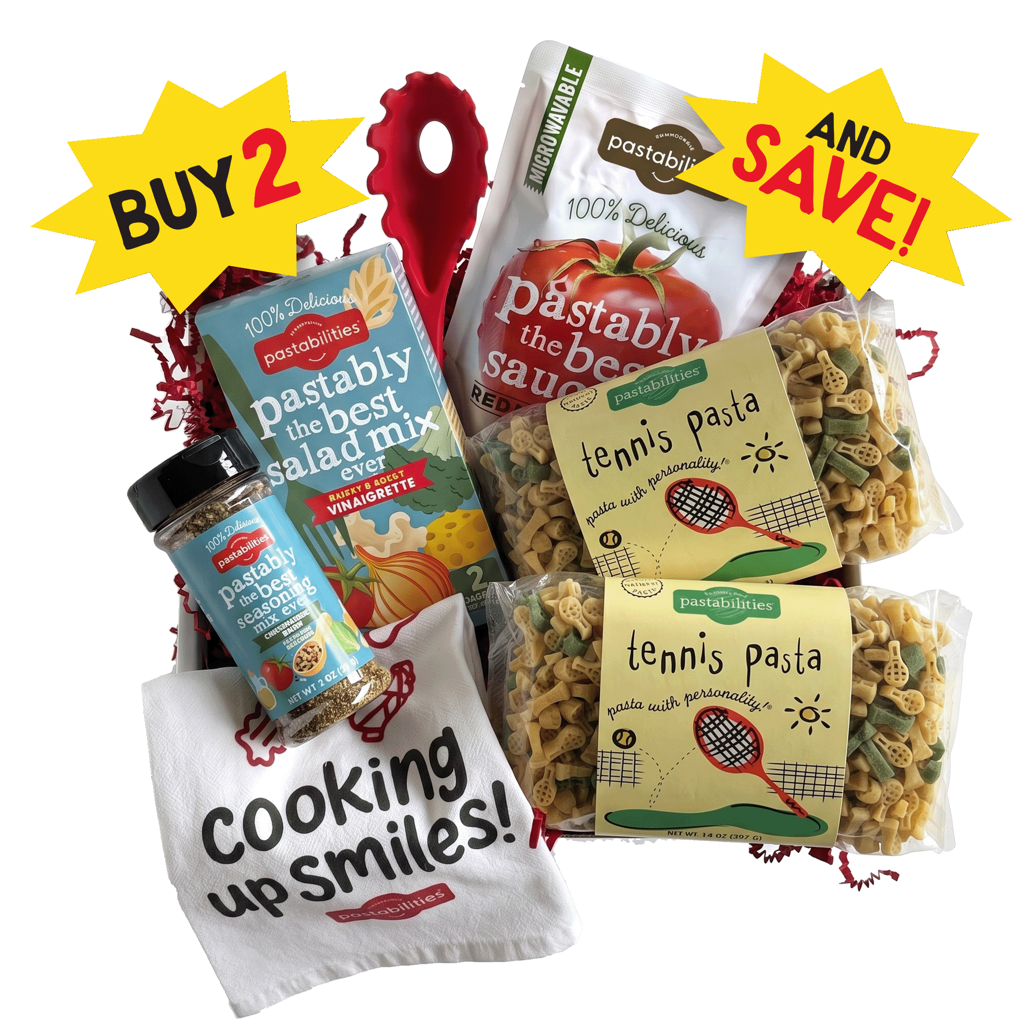 Tennis Deluxe Box - World of Pastabilities
