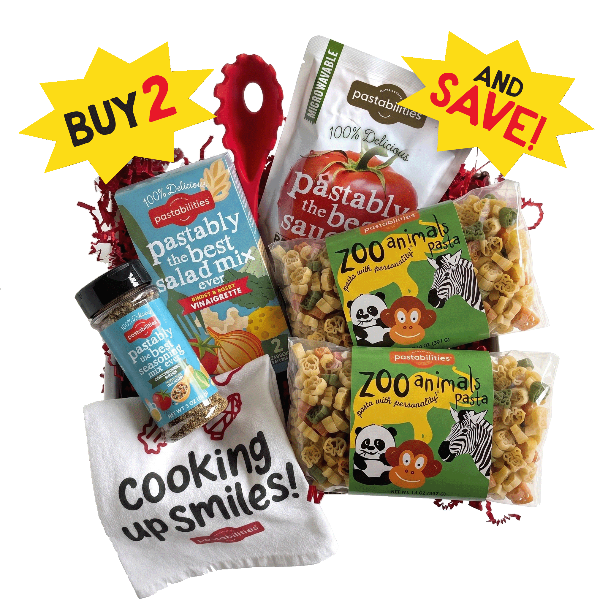 Zoo Animals Deluxe Box - World of Pastabilities