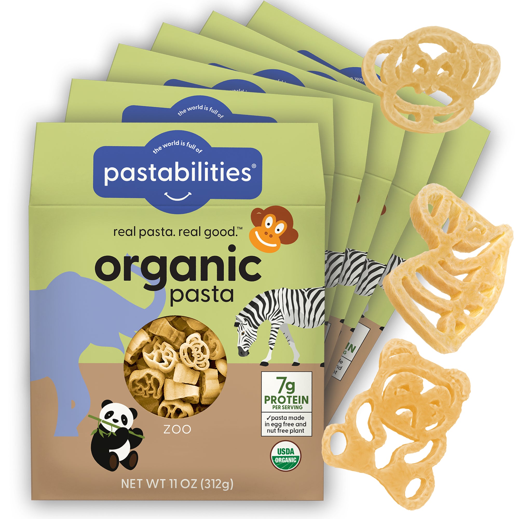 Image of organic zoo pasta