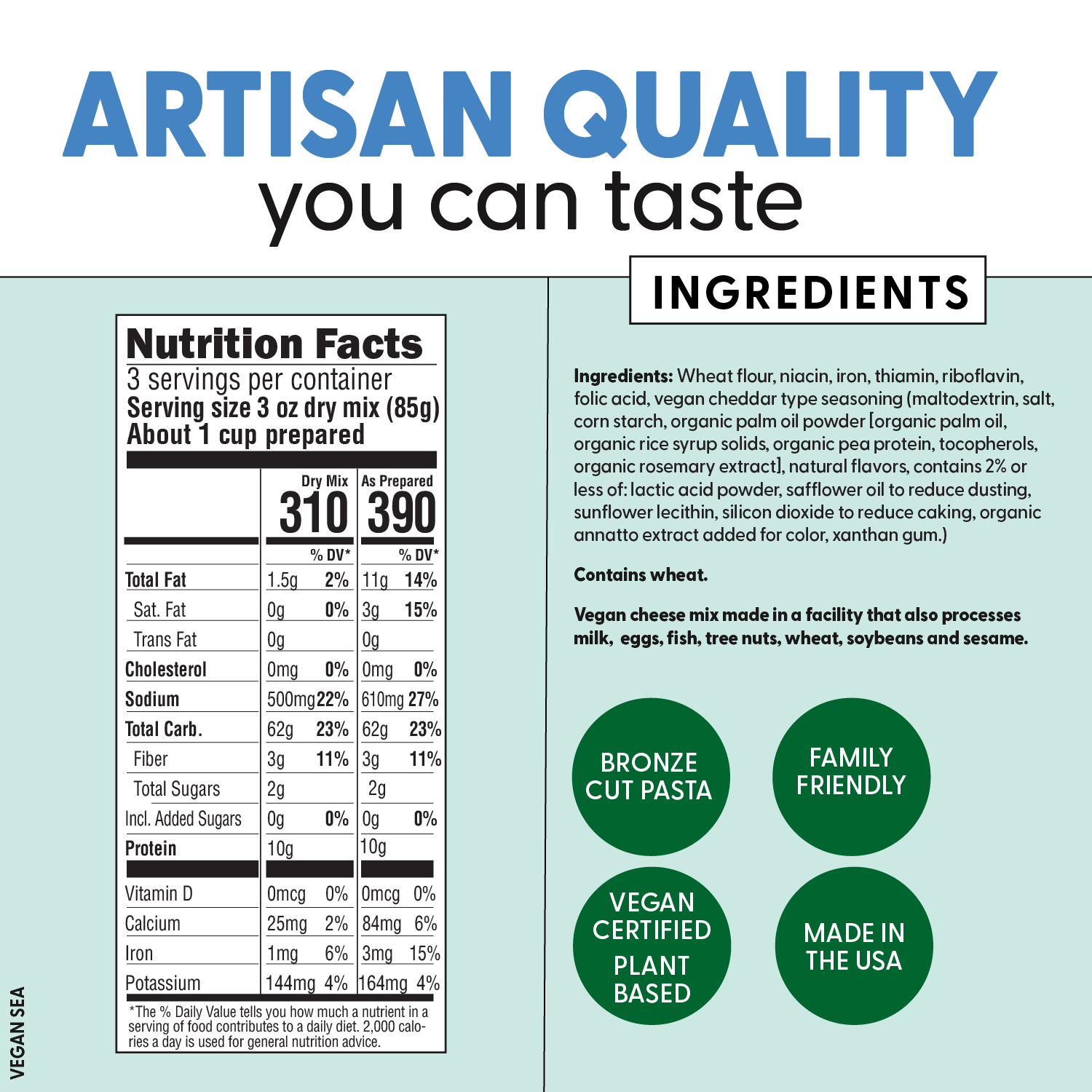 Vegan Under the Sea Mac and Cheese - World of Pastabilities