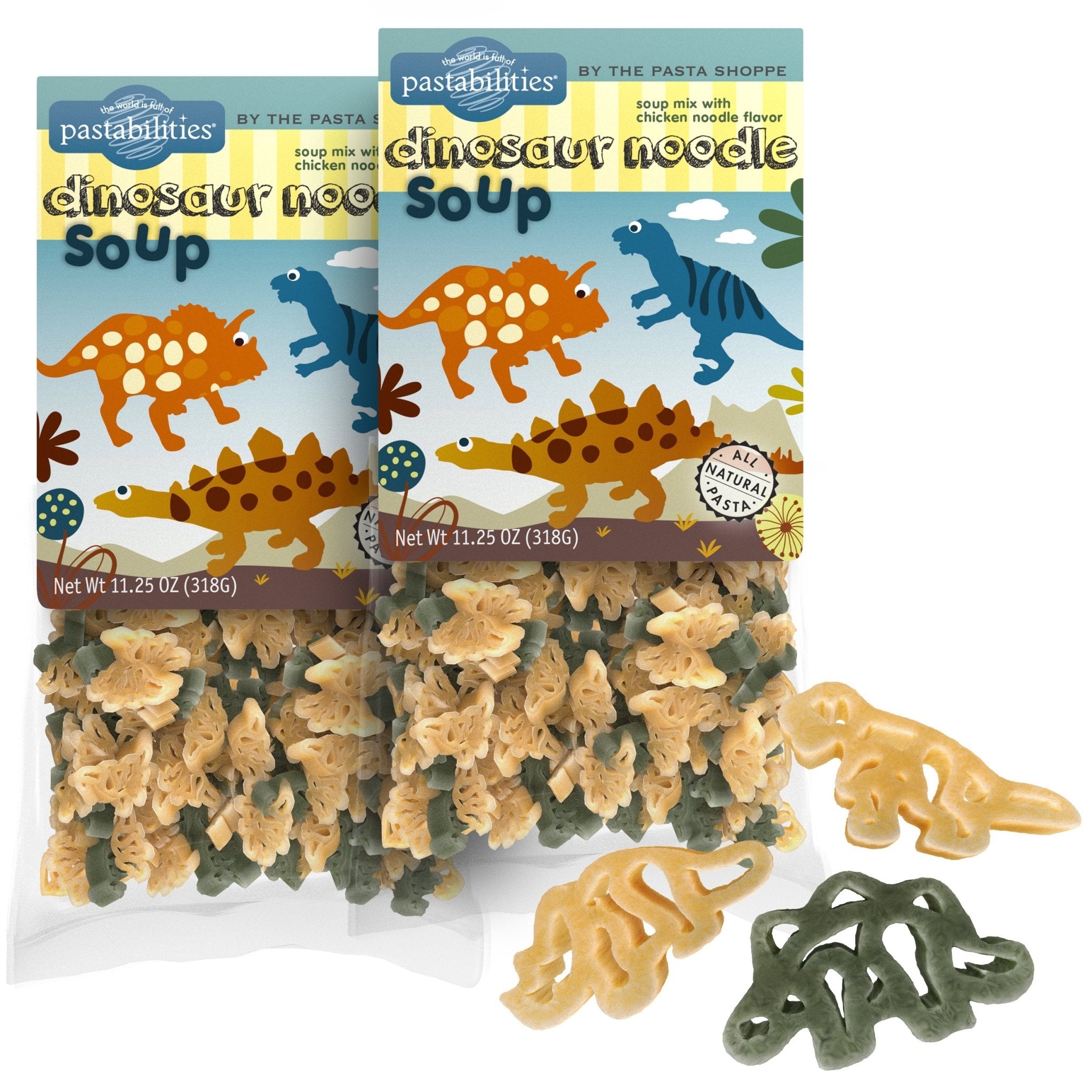 Dinosaur Noodle Soup - World of Pastabilities