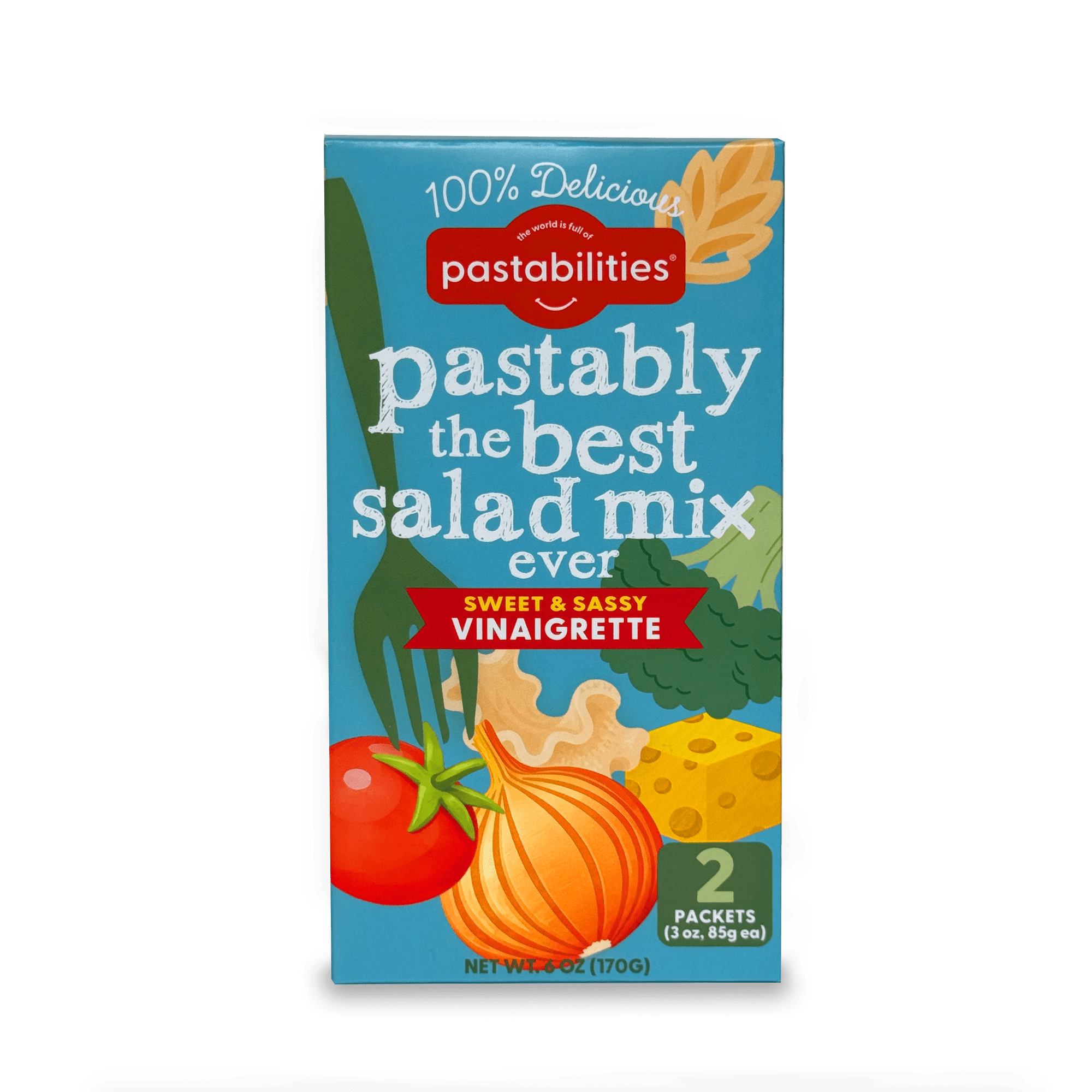 Pastably the BEST salad mix Ever - Sweet & Sassy Vinaigrette - World of Pastabilities