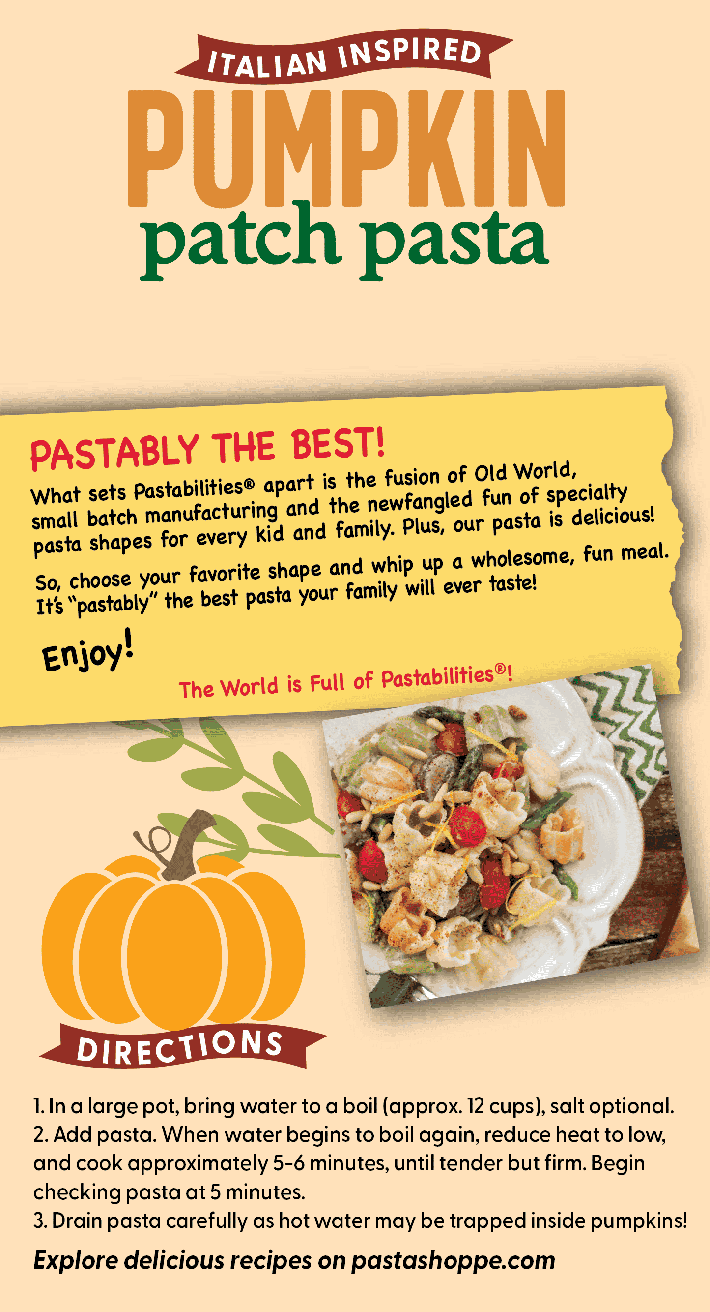 Image of Pumpkin Patch Pasta